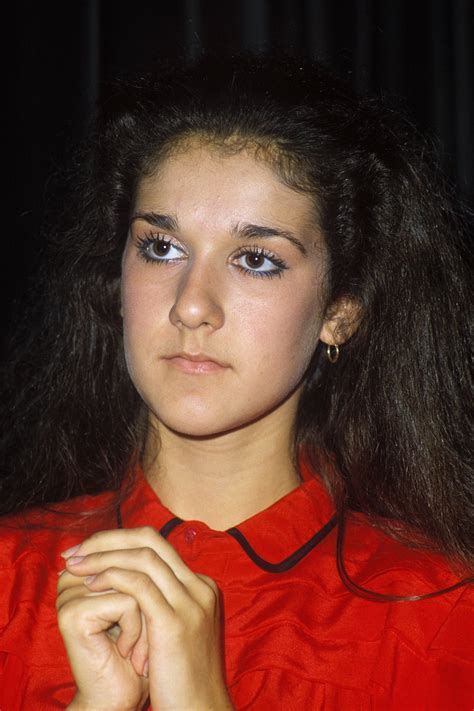 celine dion young|celine dion 20 years old.